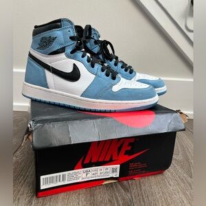 Nike Air Jordan 1 Retro High OG University Blue - Size Men’s 7.5 (Women’s 9)
